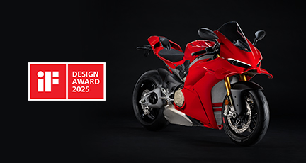 Die Panigale V4 wird mit dem renommierten iF Design Award ausgezeichnet, 28 Mär 2025