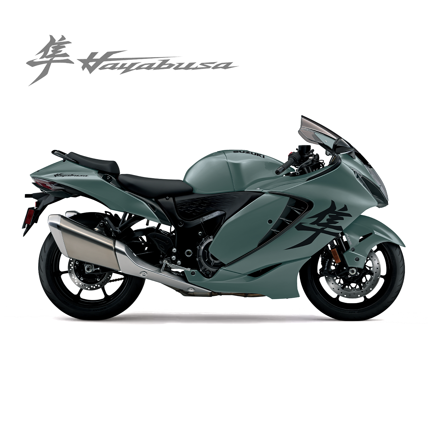 Hayabusa Seit 1999 steht die Hayabusa für pure Geschwindigkeit und brachiale Leistung. Mit ihrem kraftvollen 1340 cm³ Vierzylinder-Motor und einem aerodynamischen Design erreicht sie mühelos Top-Geschwindigkeiten. Das Zusammenspiel aus geballter Power, überwältigendem Sound und den fortschrittlichsten elektronischen Systemen, macht selbst lange Autobahnabschnitte zu einem unvergesslichen Erlebnis.